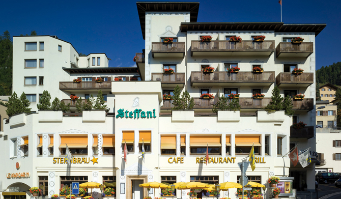Saint-Moritz – Hôtel Steffani